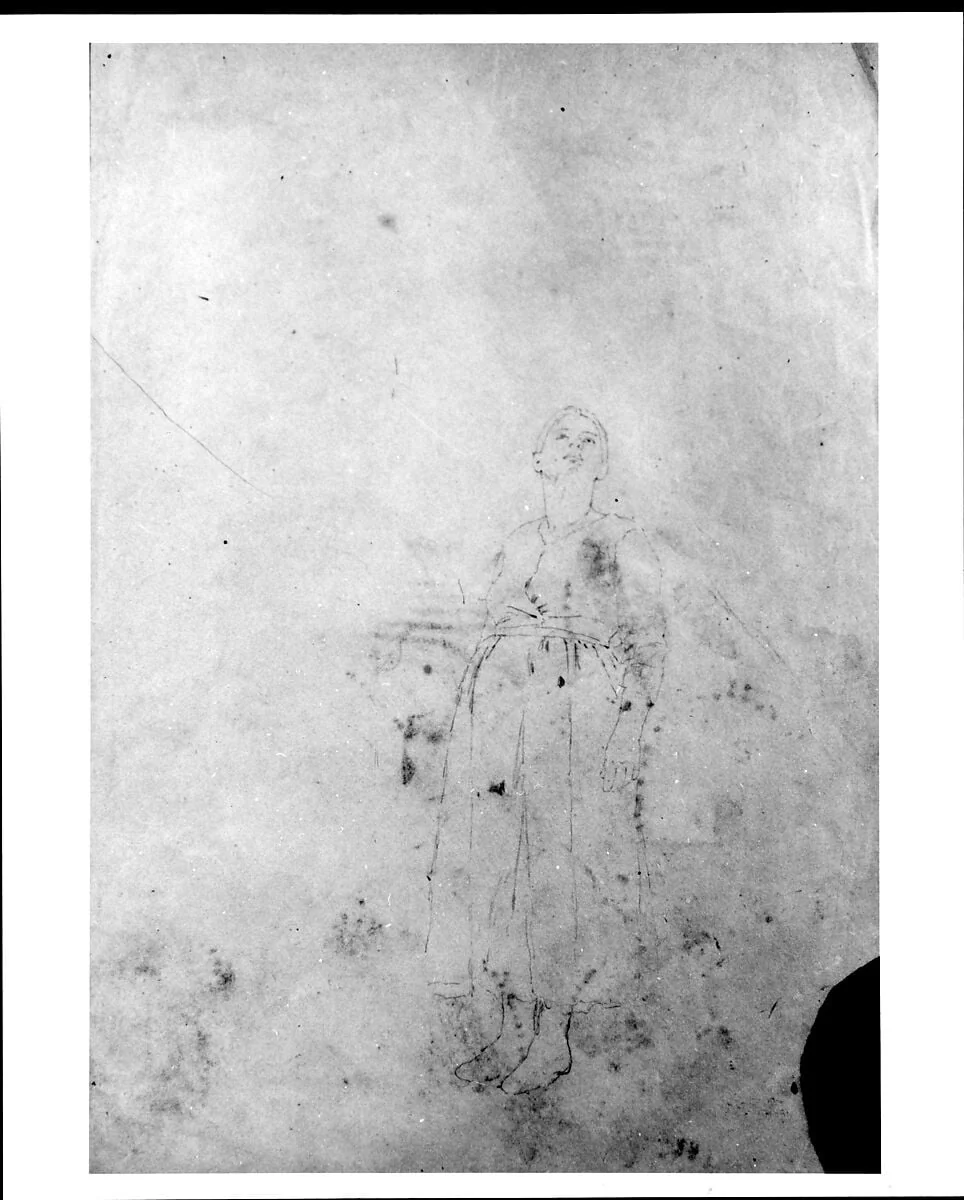 Sketch of Arm and Sketch of Two Hands, detail