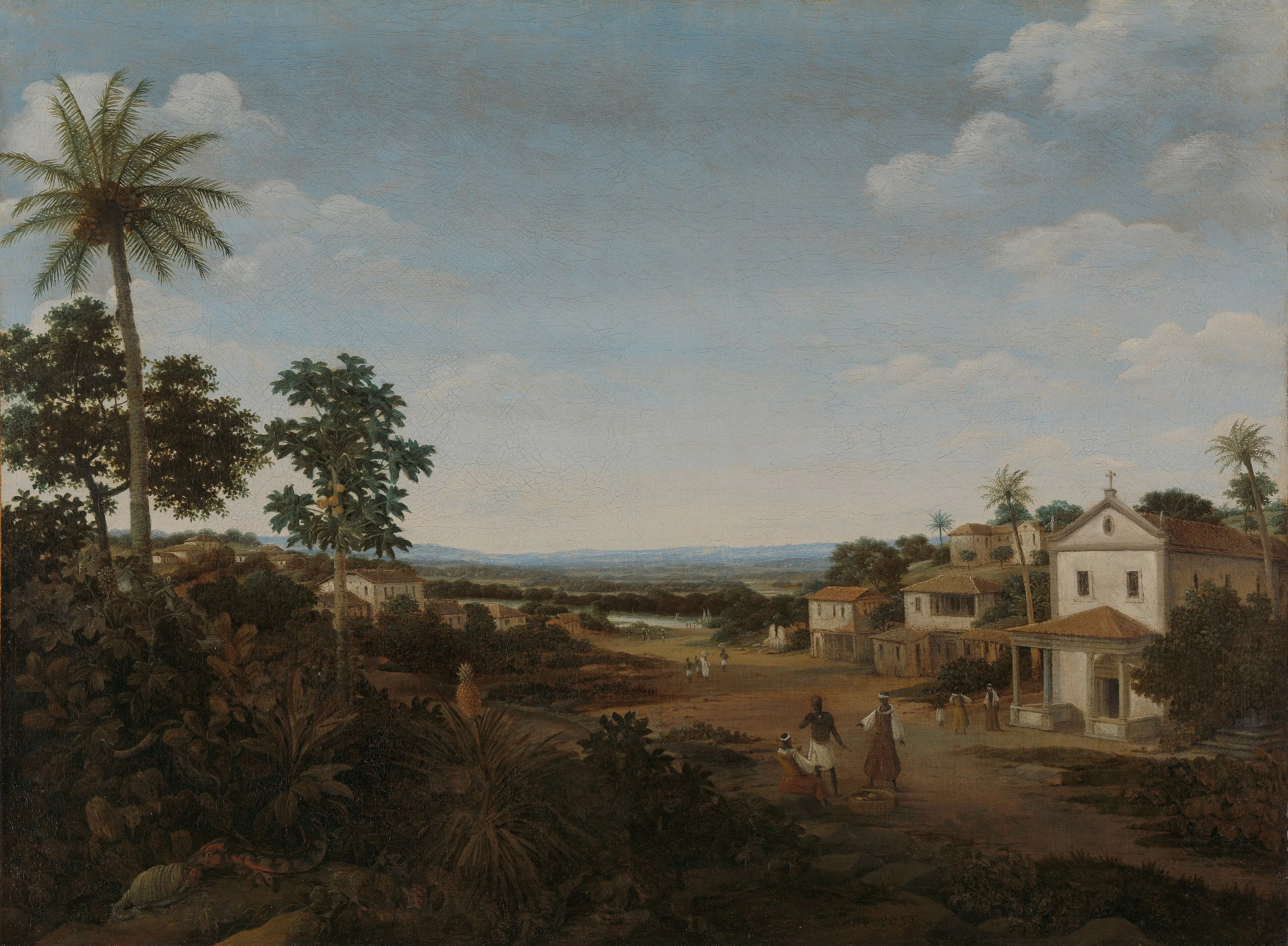 Landscape in Brazil, detail