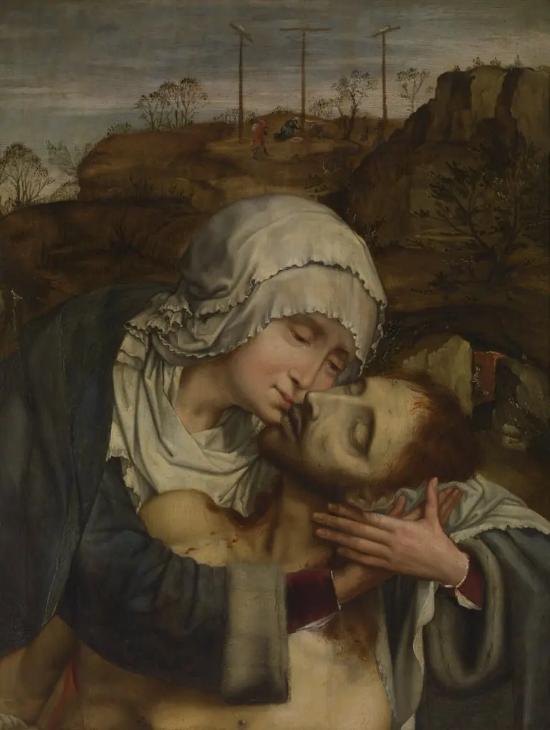 Pietà, by Quinten Metsys, oil