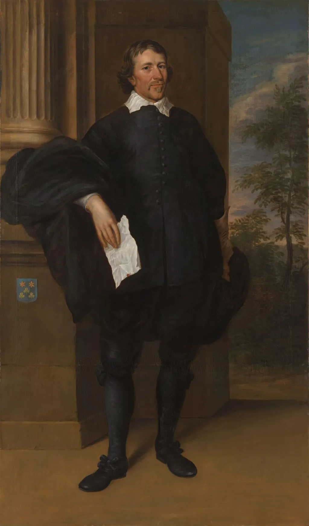 Willem Kettingh (d 1670). Chief Treasurer and Bailiff of the Prince of Orange, by Mattheus Verheyden, unspecified, 1755