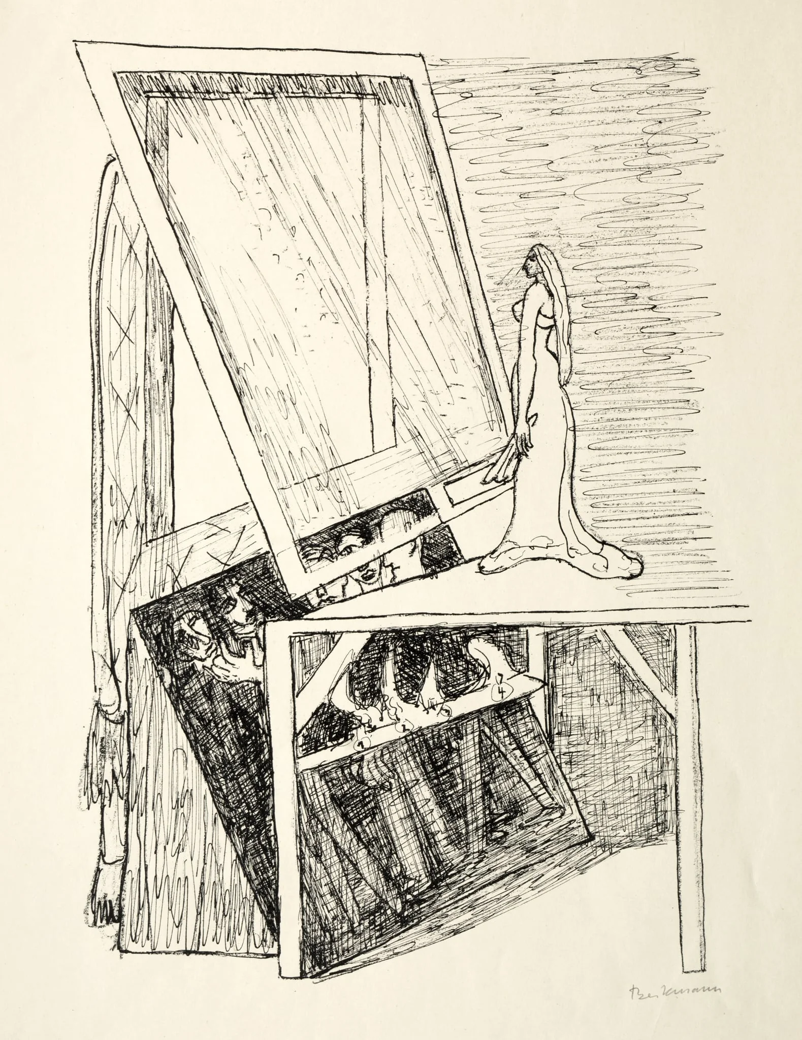 Day and Dream: Magic Mirror, detail