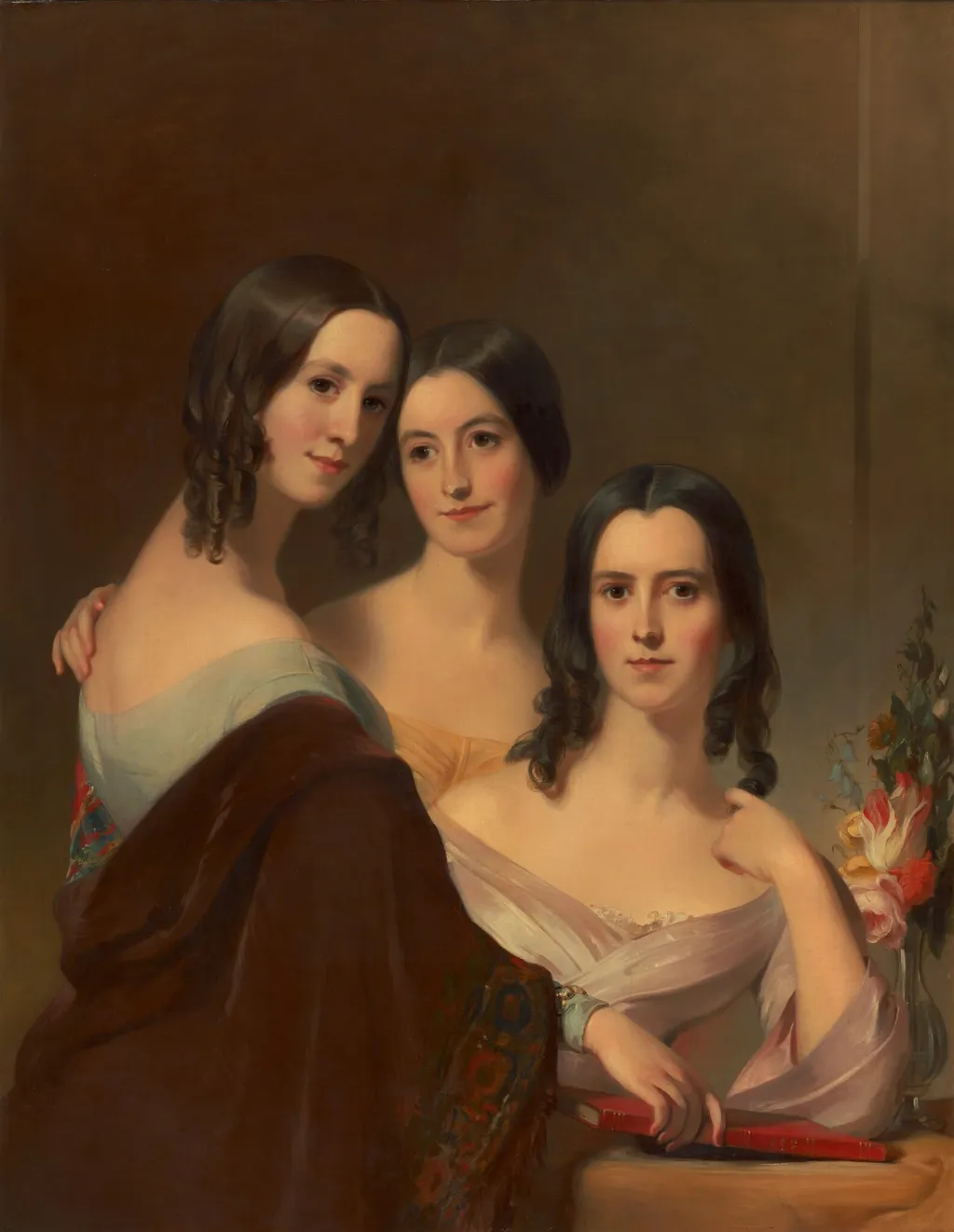 The Coleman Sisters, by Thomas Sully, oil, 1844