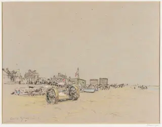 Redcar, by Charles Sykes, 1911