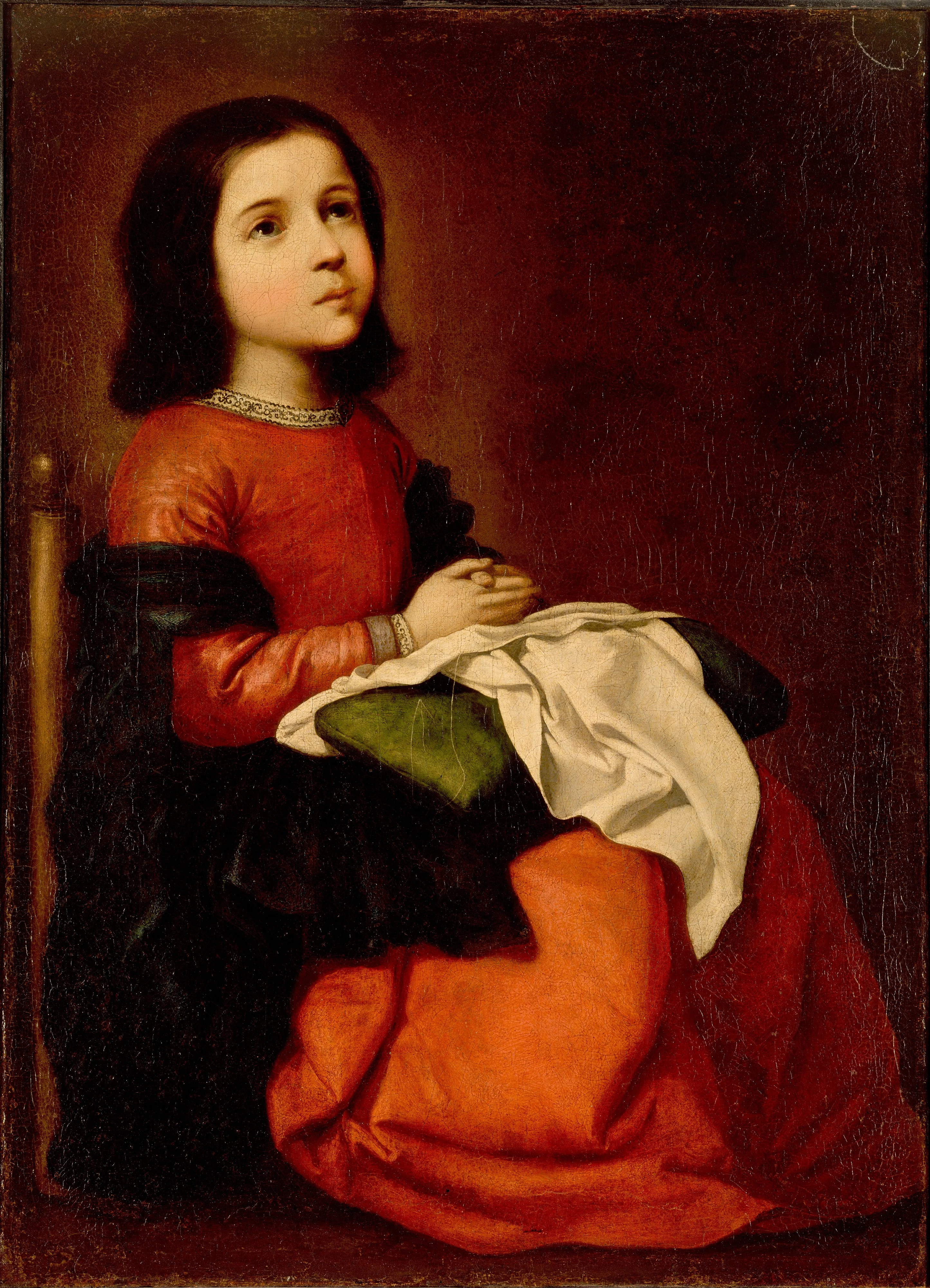 Childhood of the Virgin, detail