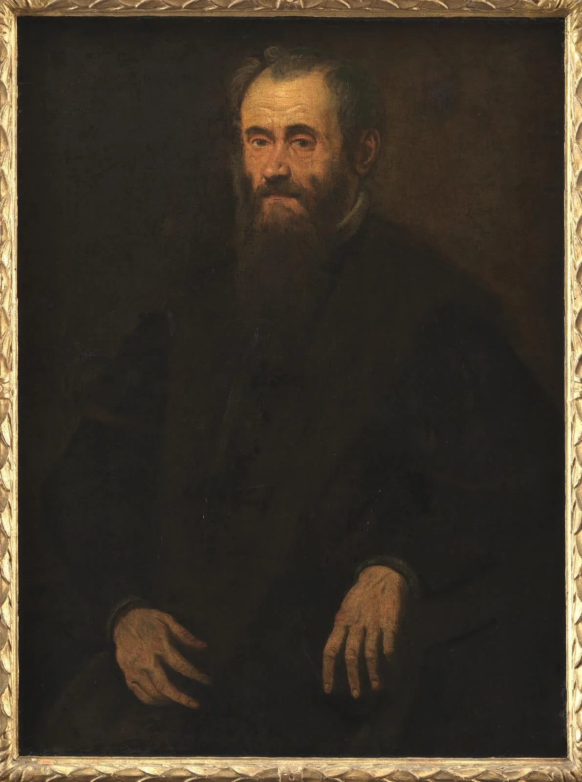Portrait of a Man, detail
