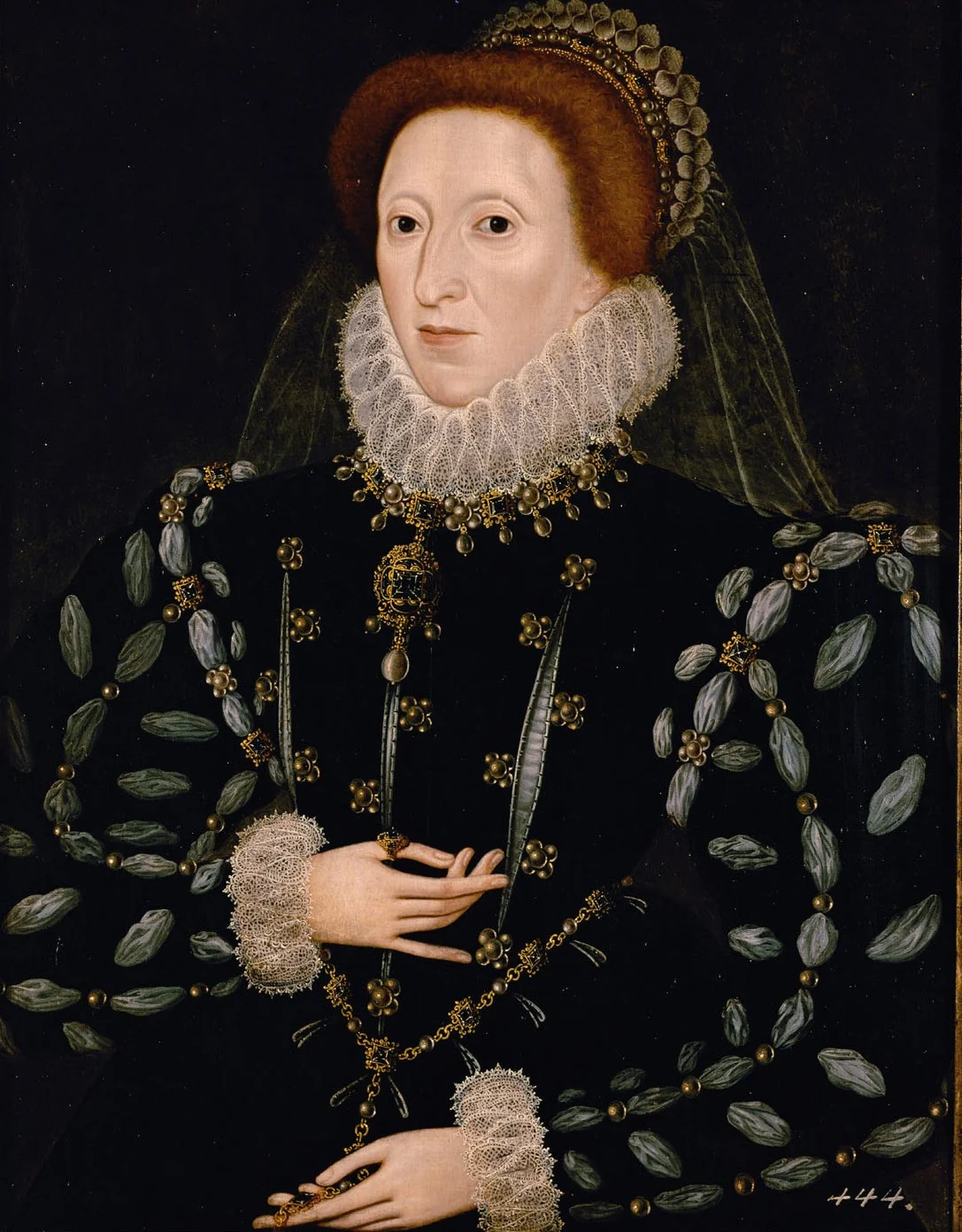 Queen Elizabeth I, detail