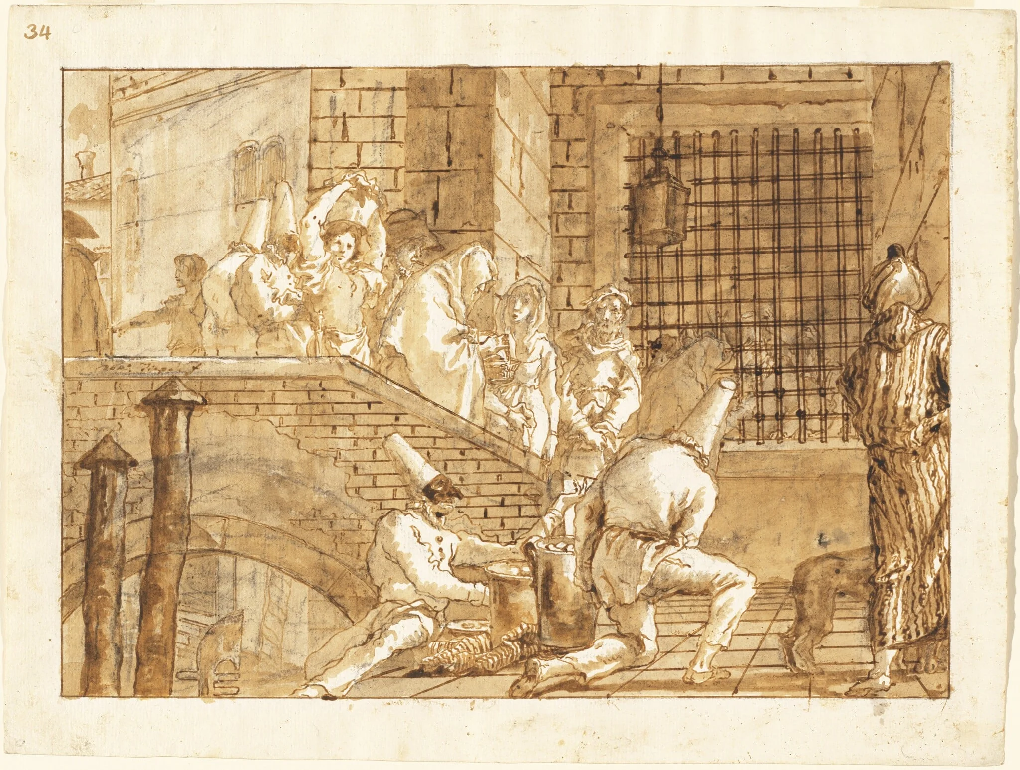 The Prison Visit, detail