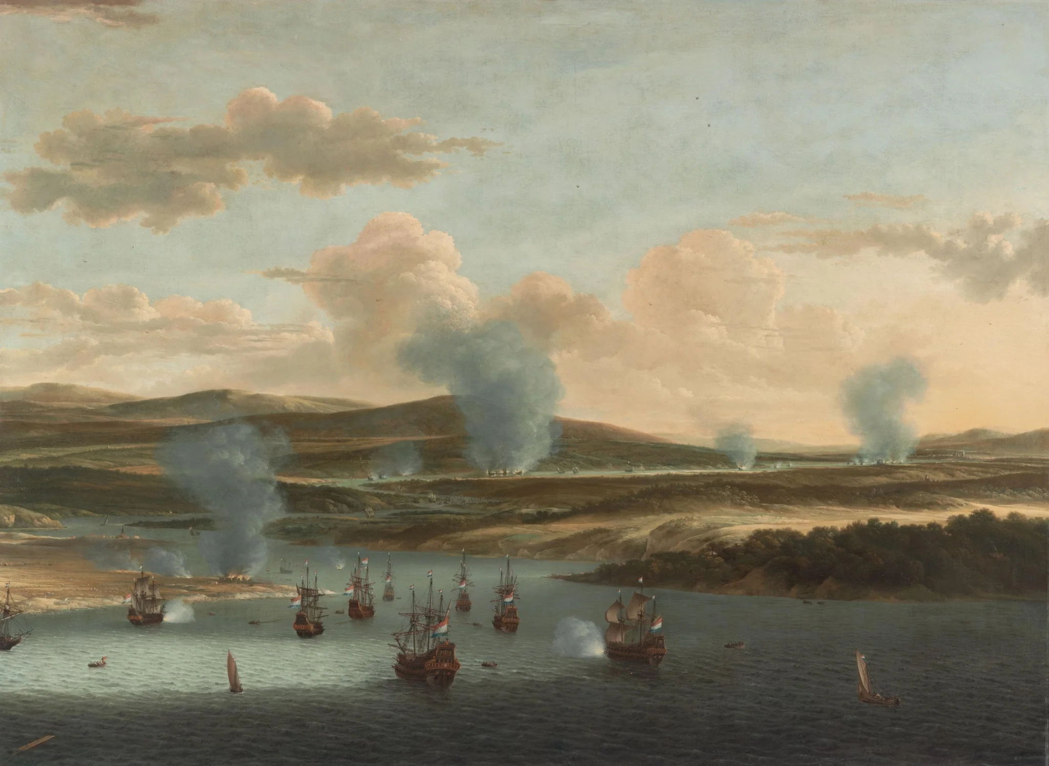 Battle of Medway, detail