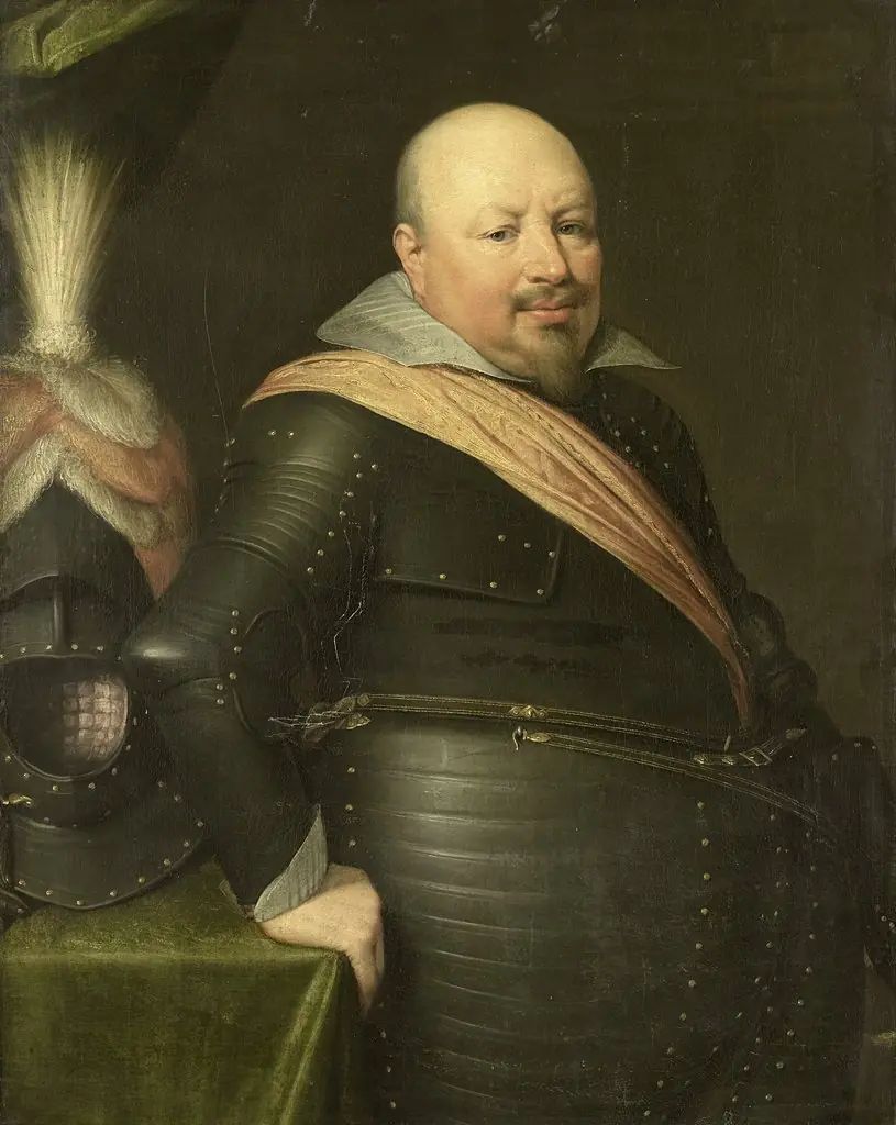Portrait of Nicolaas Schmelzing (1561-1629), by Jan van Ravesteyn, oil, 1611