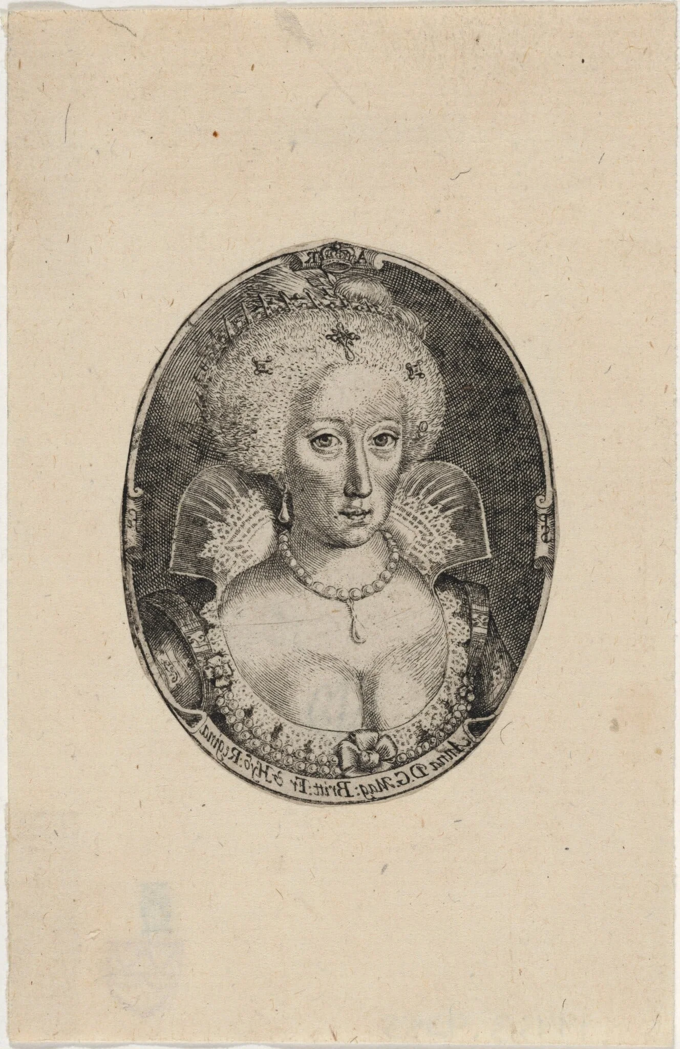 Anne of Denmark, detail