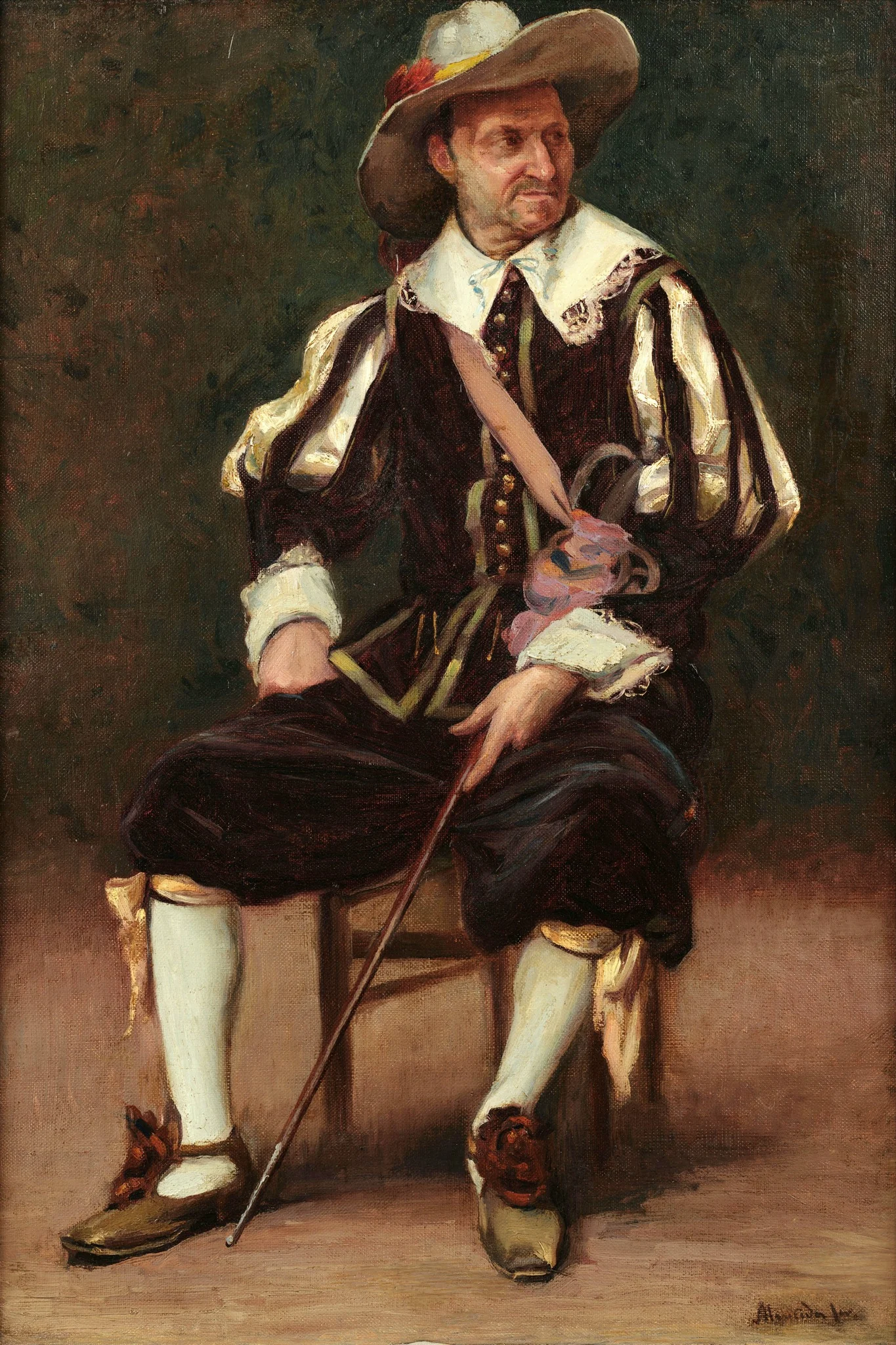Musketeer, detail