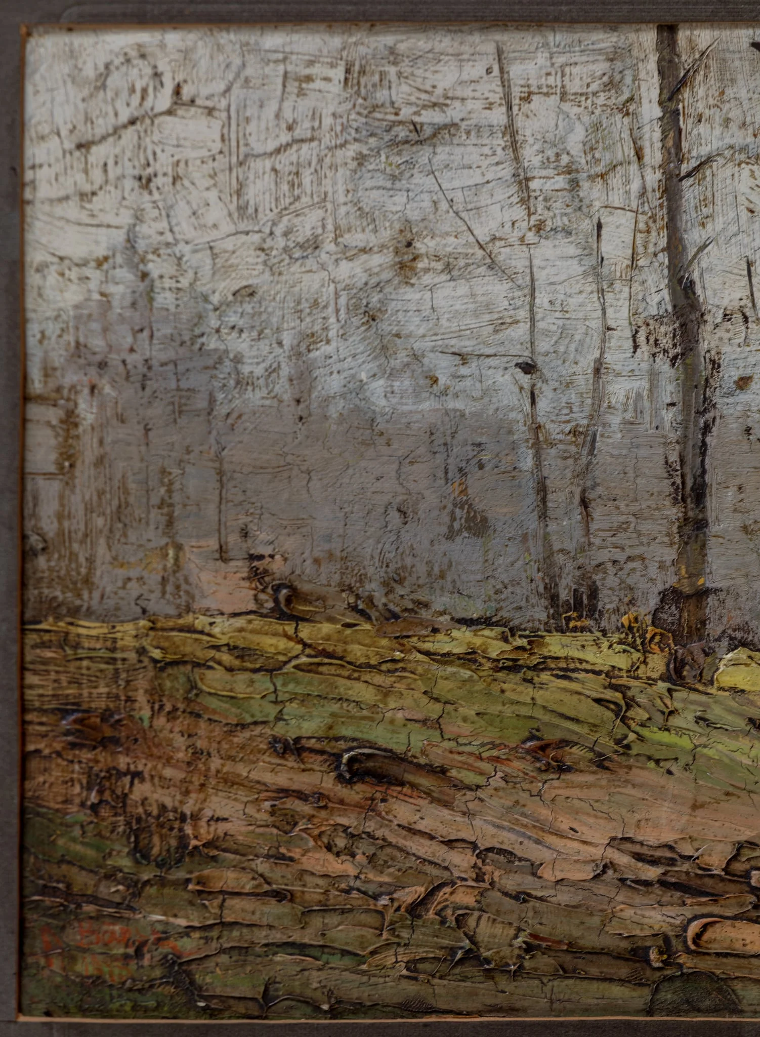 Pădure (Toamna), detail