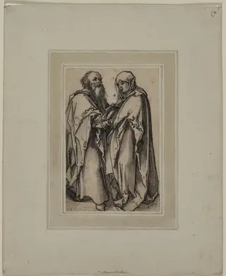 The Meeting of Joachim and Anna, by Wolf Traut, 1504