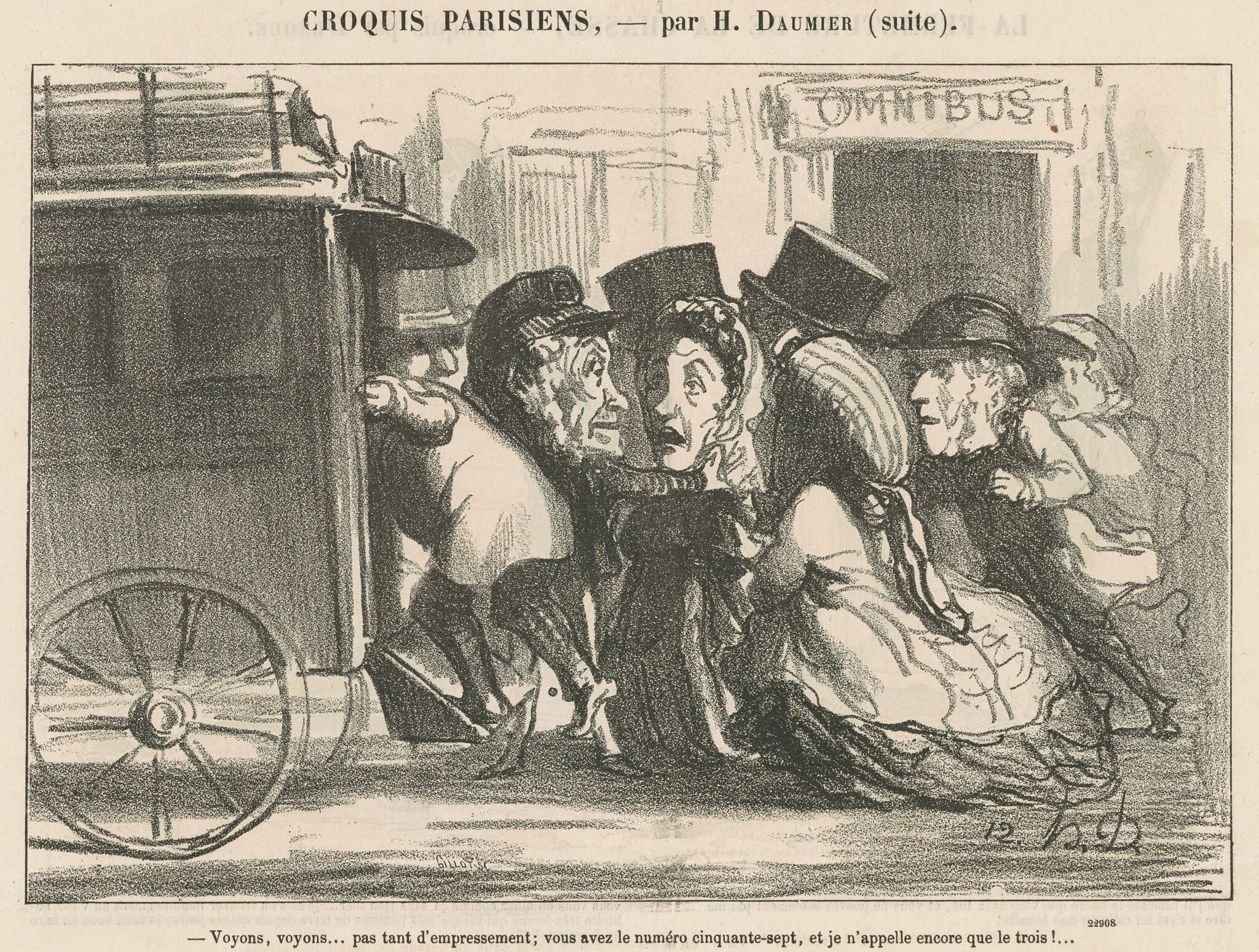 Voyons, voyons ... pas tant d'empressement ..., detail