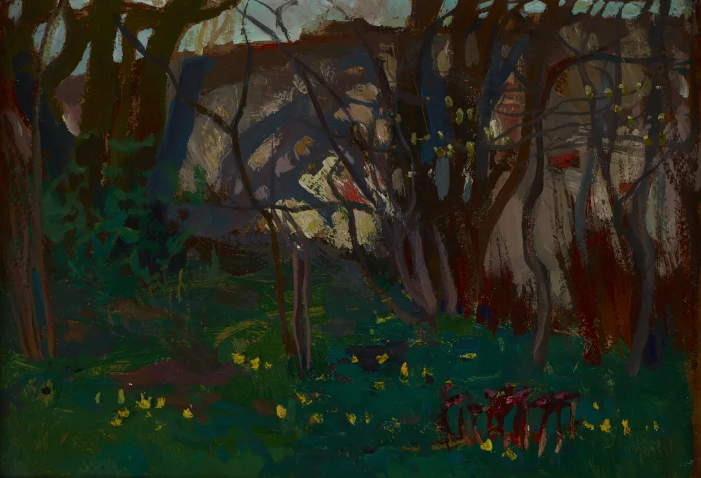 Botanical Garden, by Jan Stanisławski, unspecified, 1905