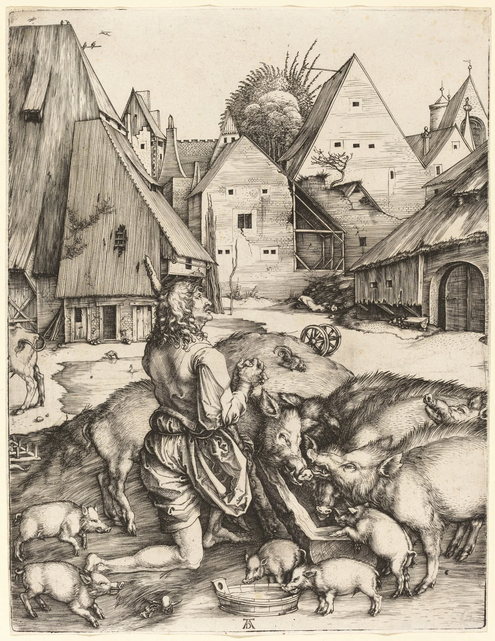 The Prodigal Son, detail