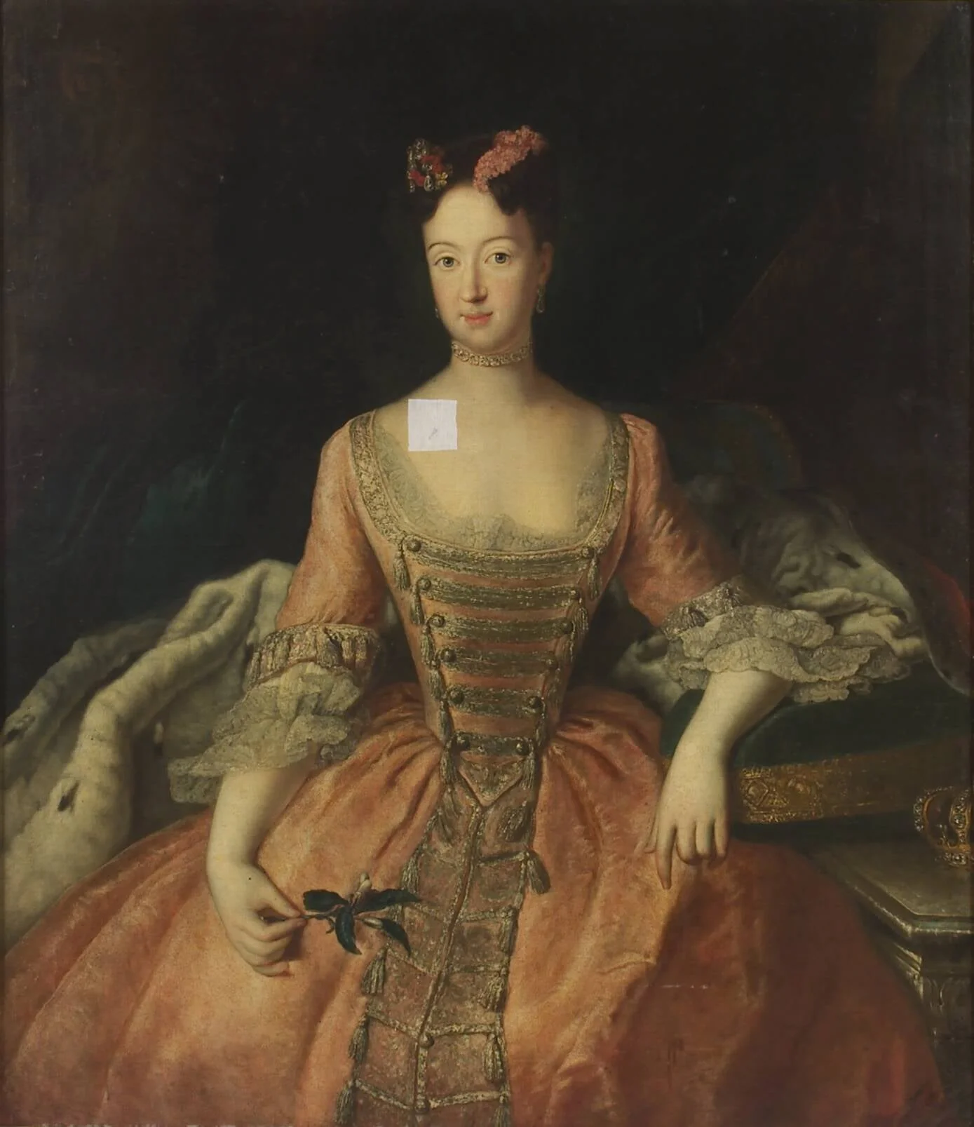 Frederikke Sofie Wilhelmine, Margravine of Bayreuth, detail