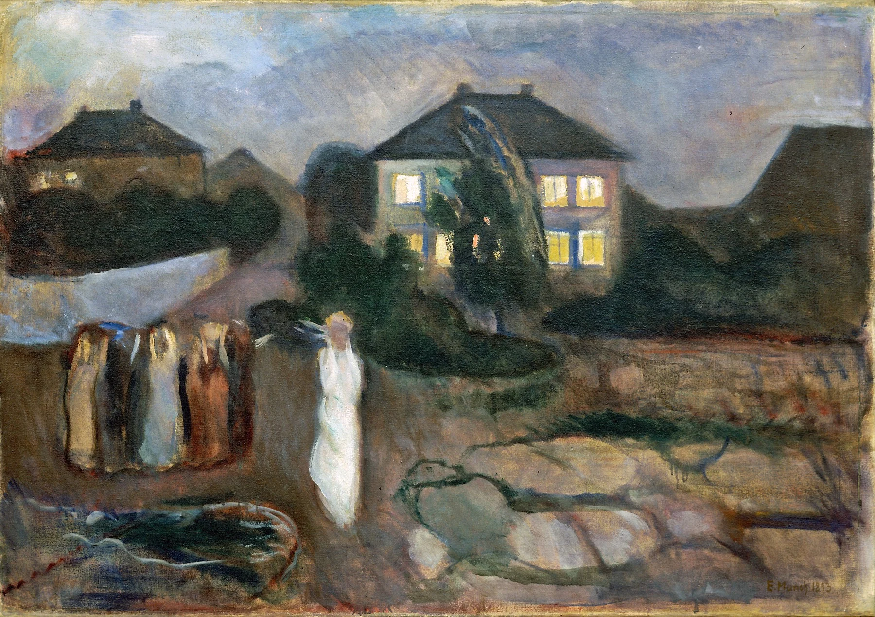The Storm, detail