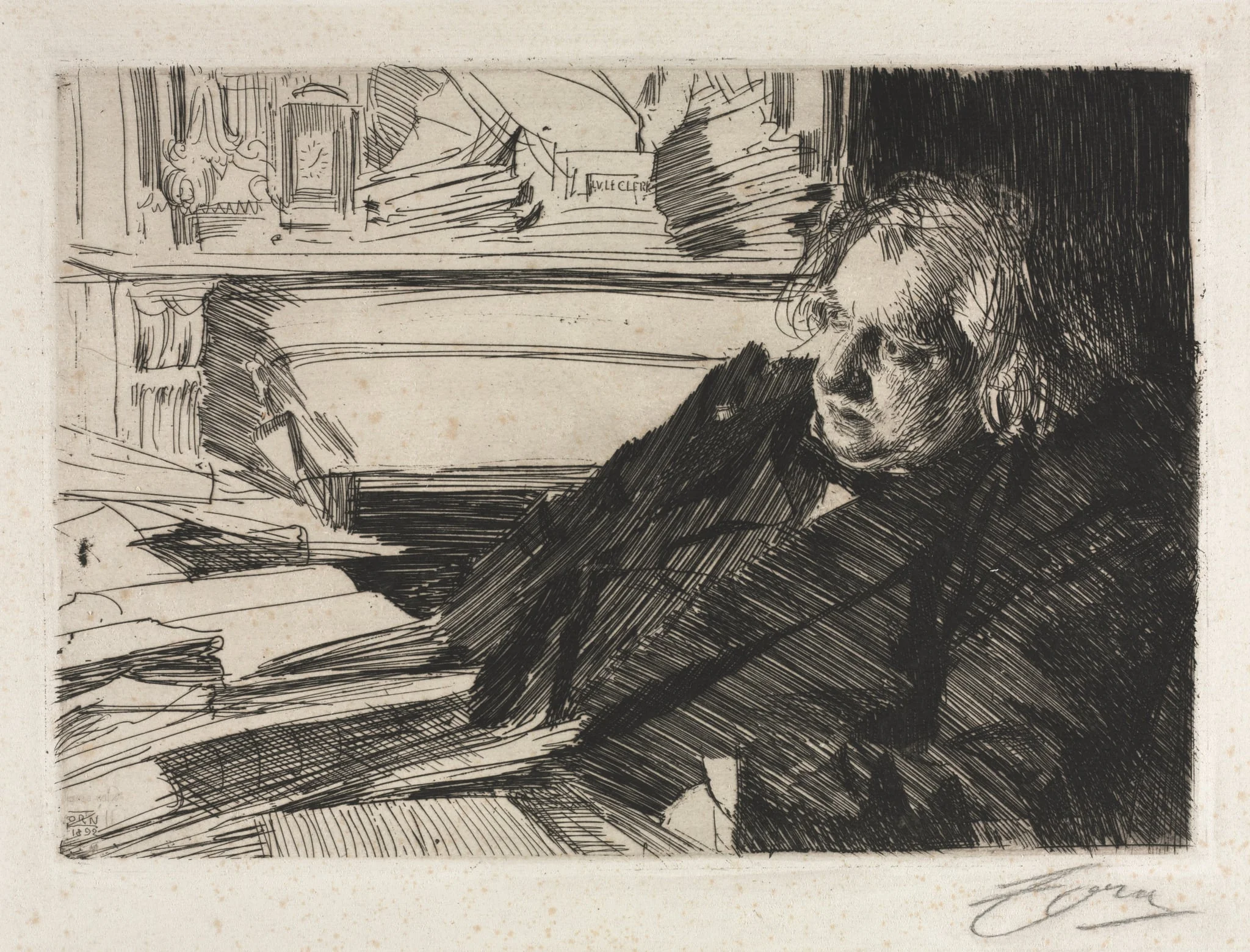 Ernest Renan, detail