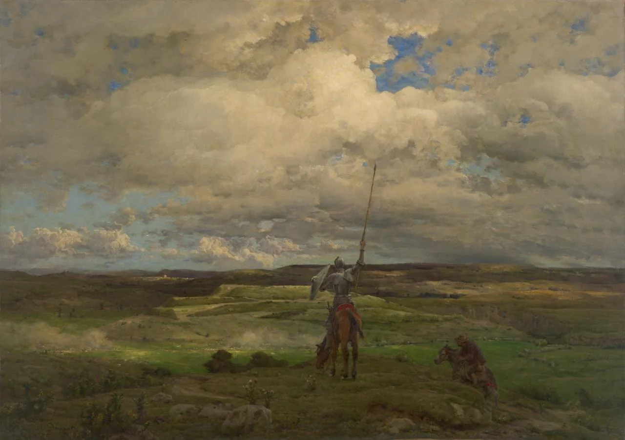 Don Quixote, detail