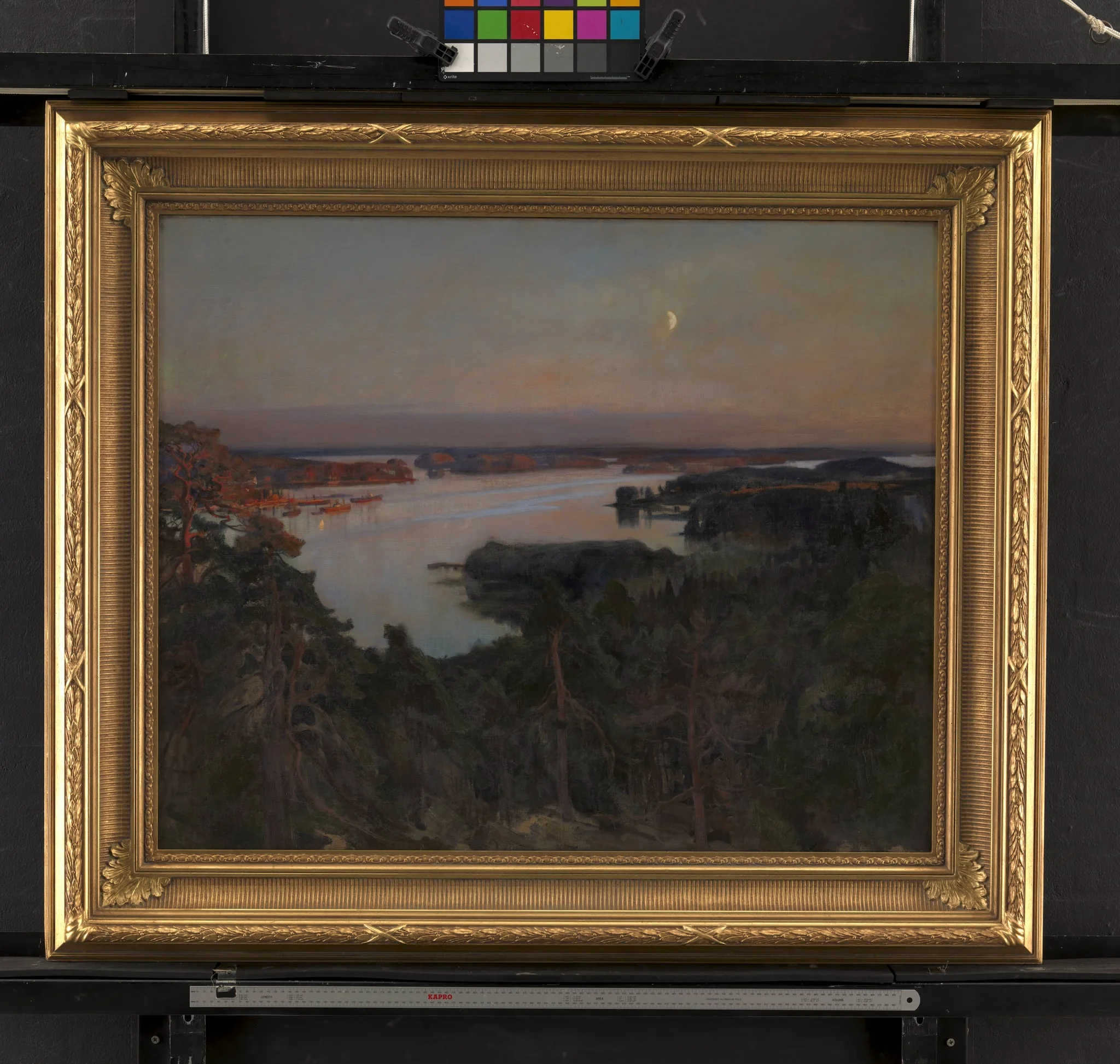 Summer Evening, Haiko Fiord, detail