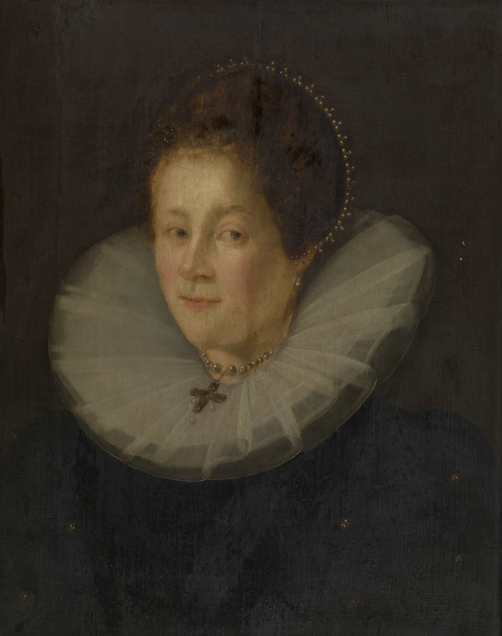 Portrait of a Woman, detail
