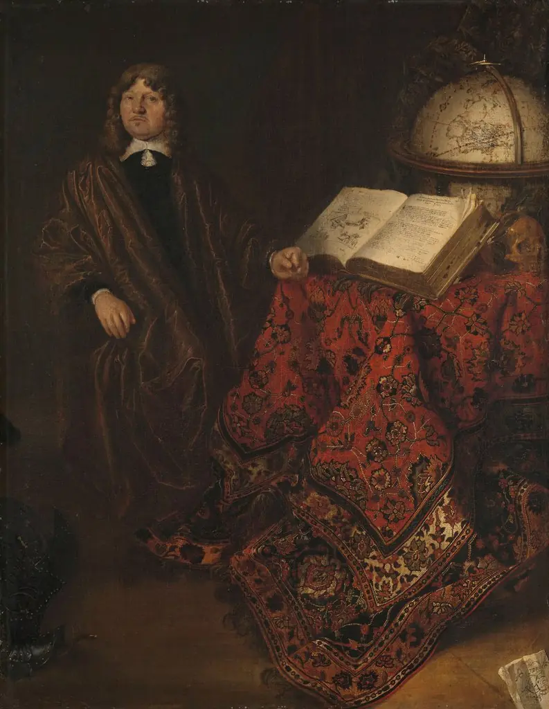Portrait of Cornelis Meijer, engineer, by Abraham van den Hecken the Younger, oil, 1650