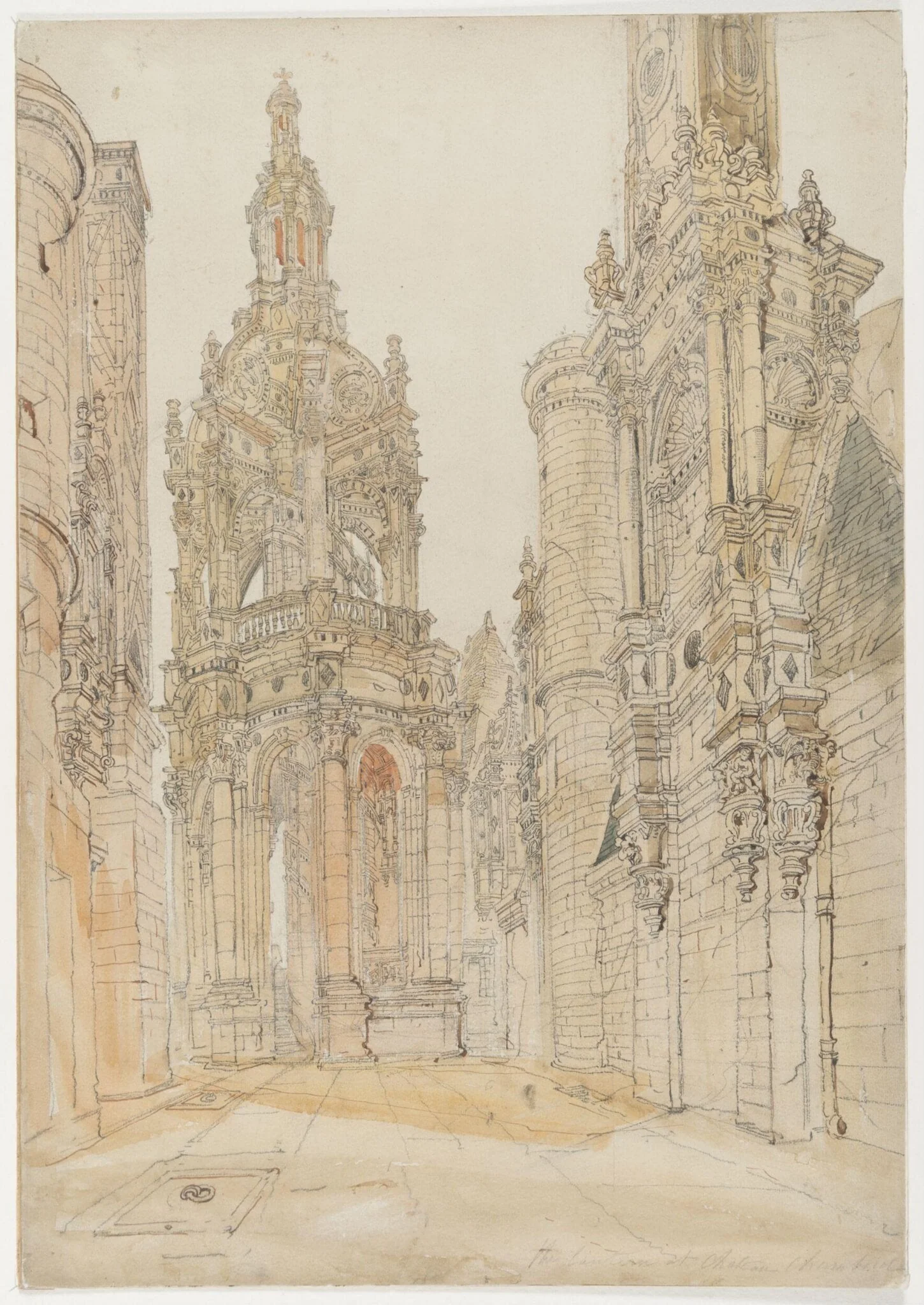 The Lantern, Chateau de Chambord, detail