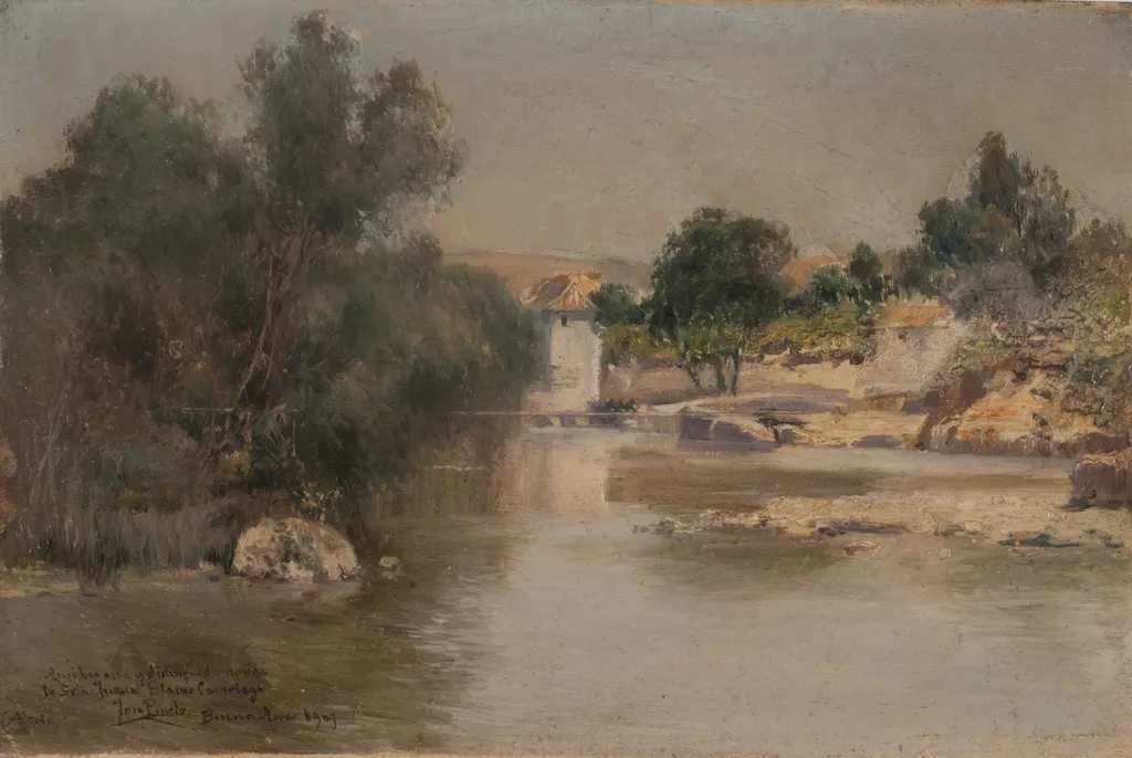 Banks of Guadaira, by José Pinelo Llull, unspecified, 1908