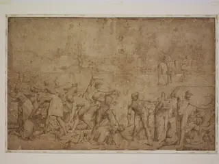Massacre of the Innocents, by Martino Rota, 1550