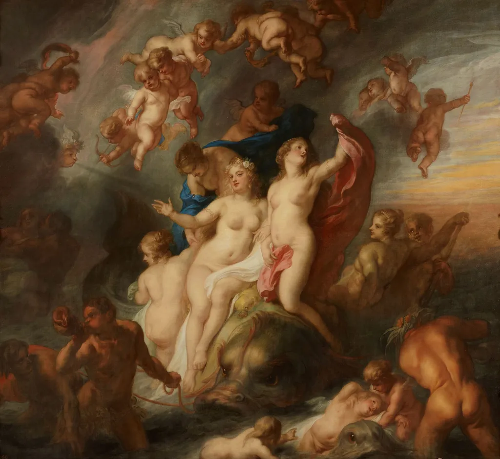 Triumph of Galatea, by Theodoor van Thulden, paint, 1659