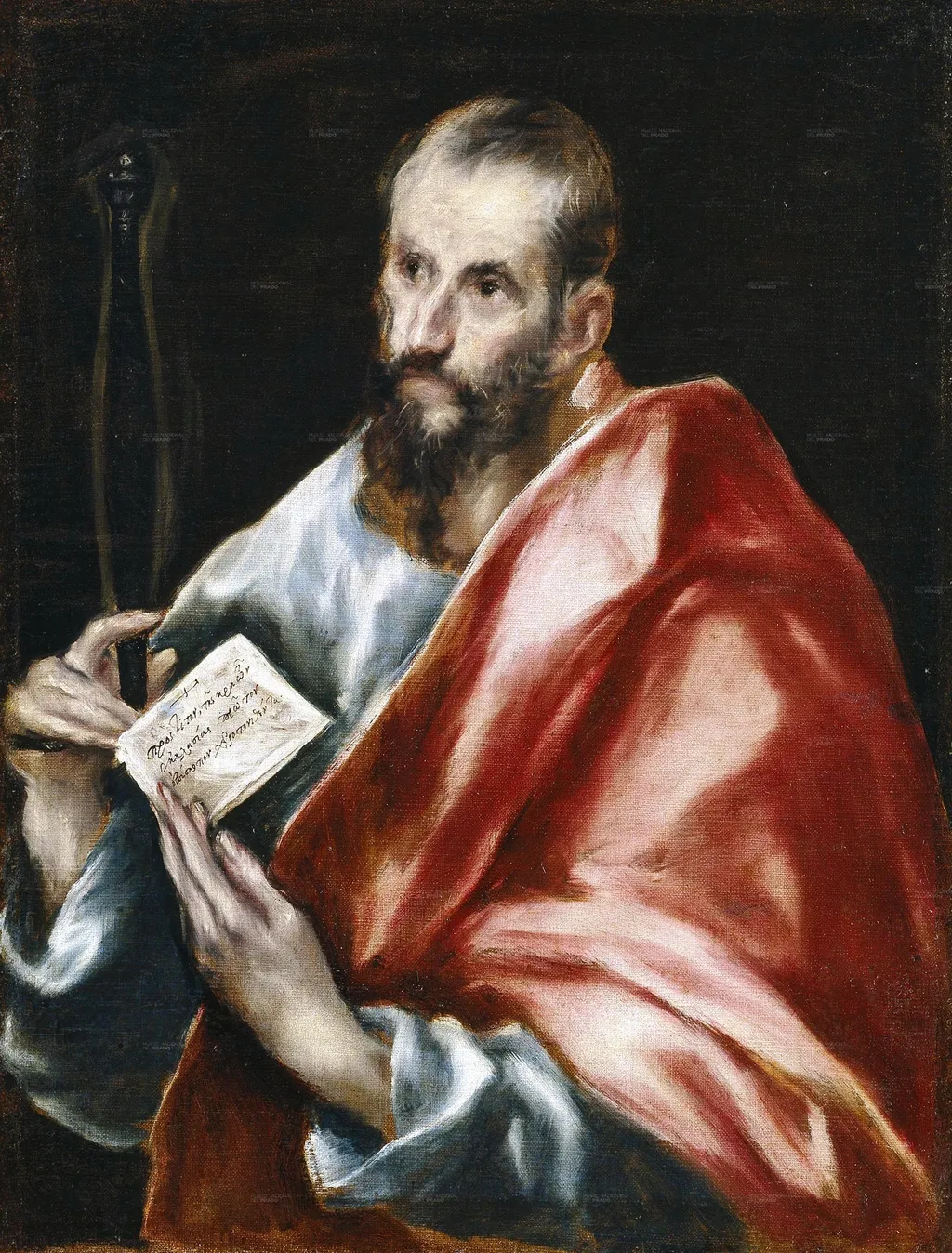 Saint Paul, by El Greco, oil, 1608