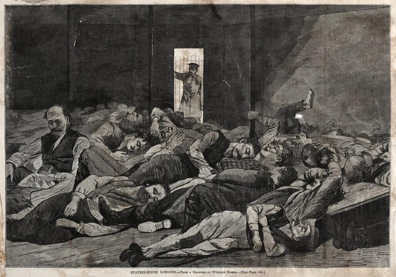 Station-House Lodgers, detail