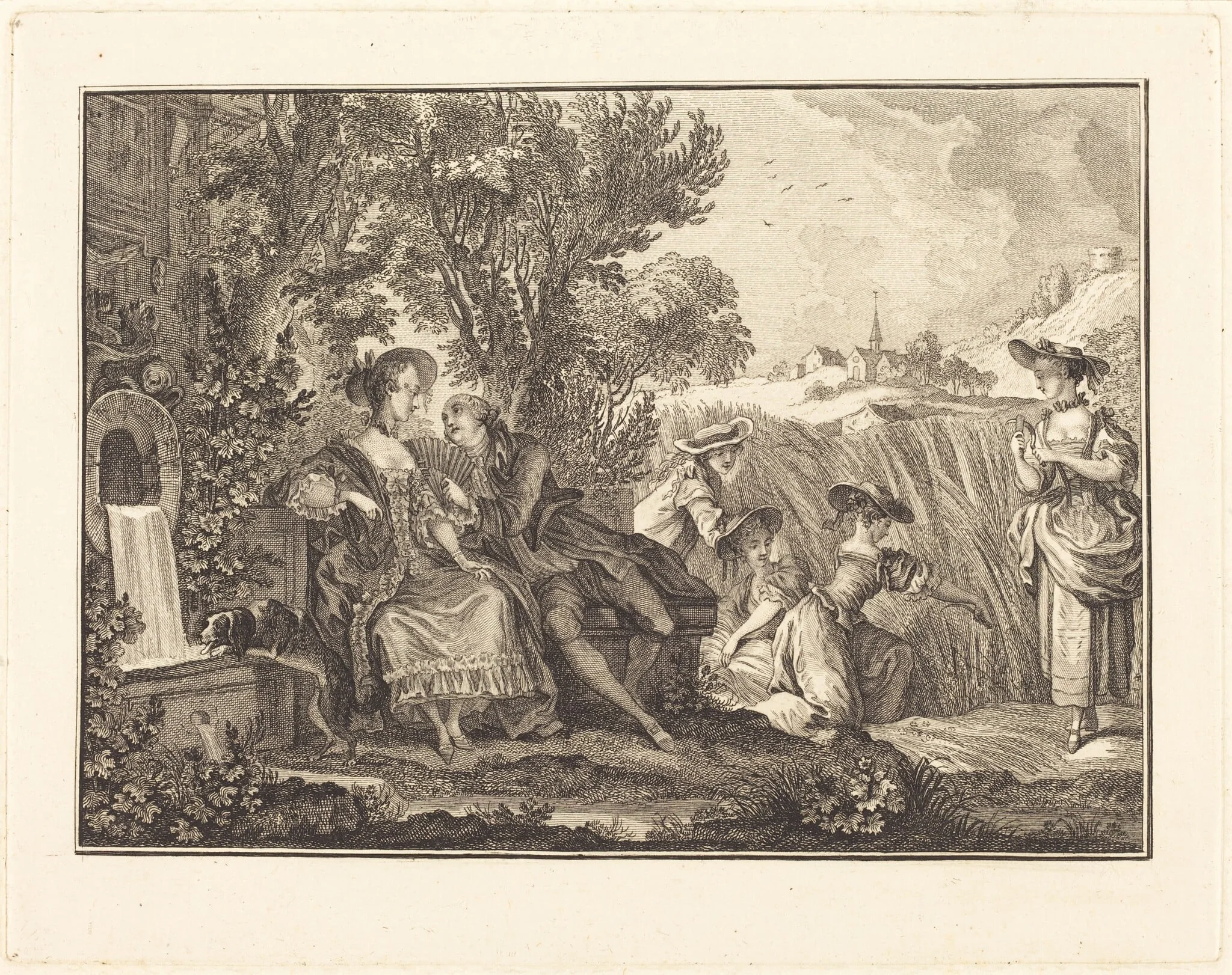 L'ete, detail