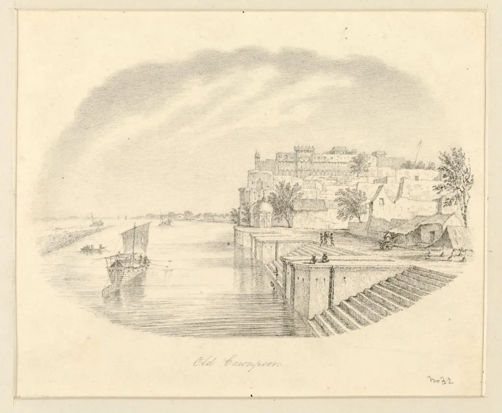 Old Cawnpoor, by Robert Captain Smith, 1830