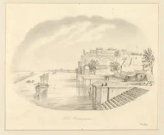 Old Cawnpoor, by Robert Captain Smith, 1830