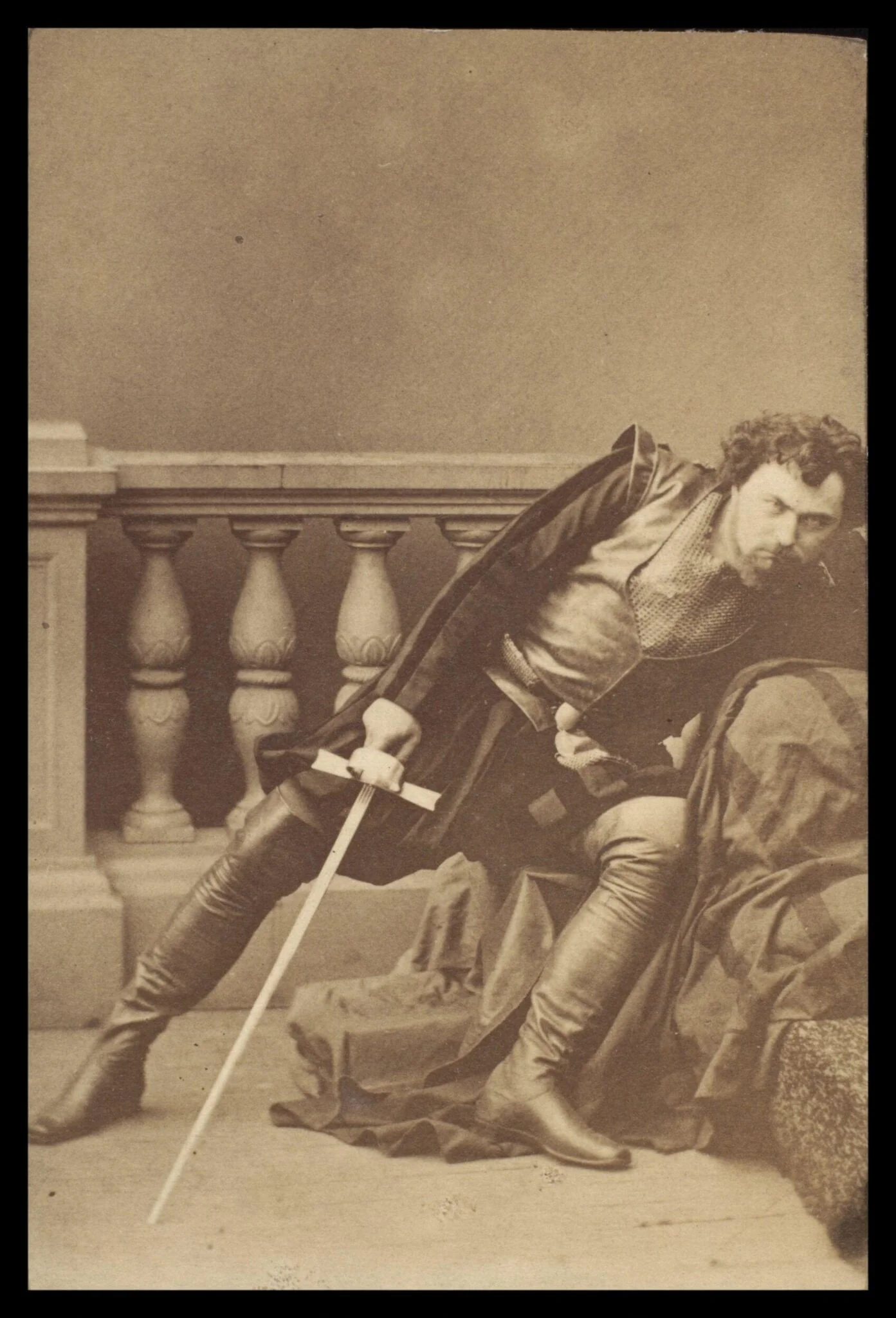 Guy Little Theatrical Photograph, detail