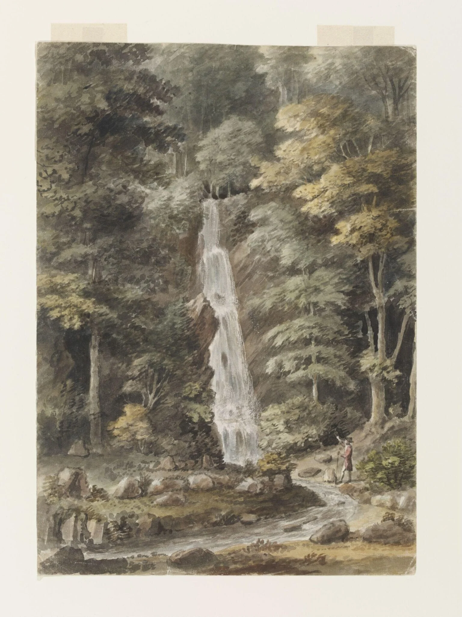 The Cascade at Hestercombe, detail