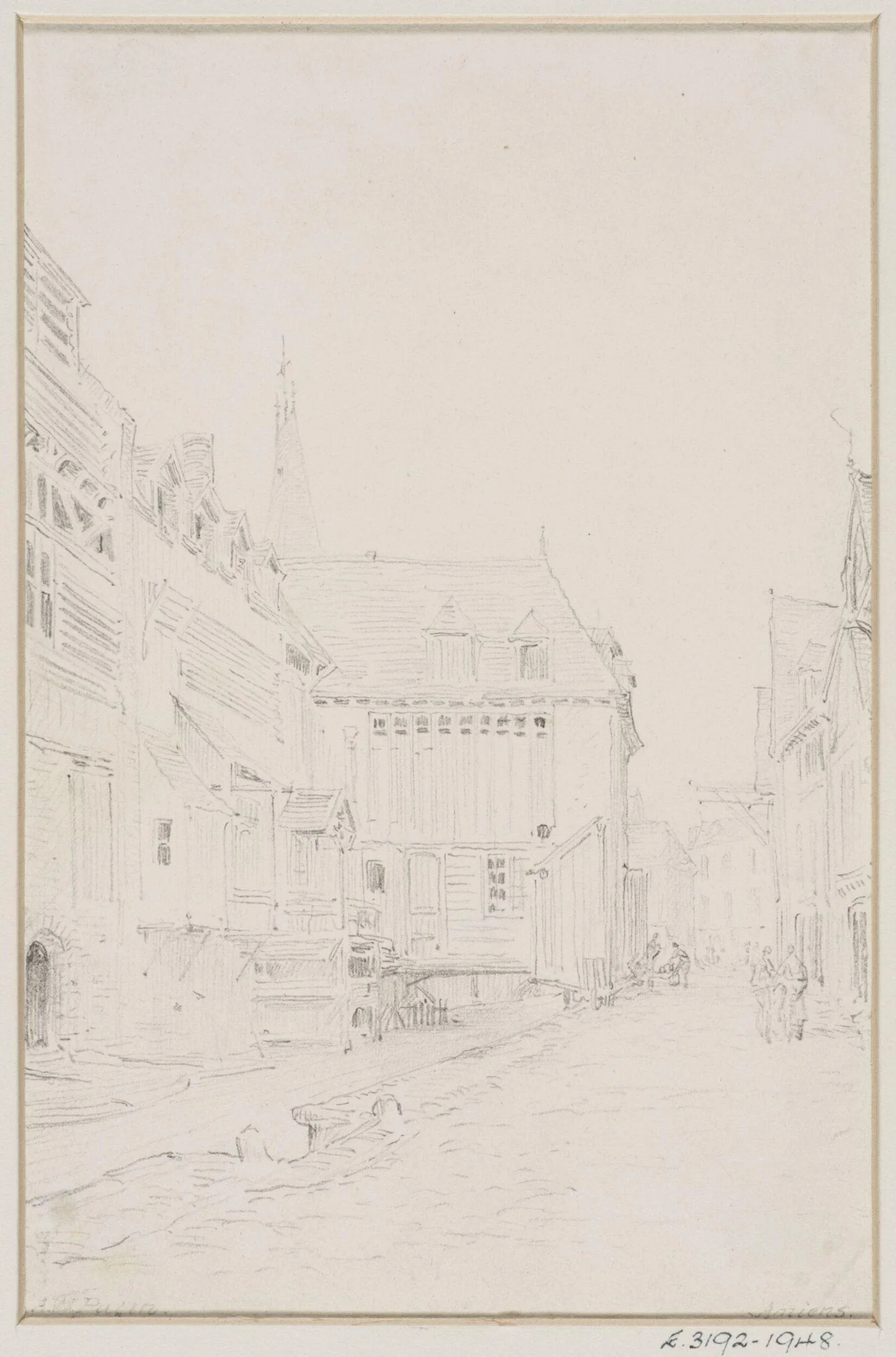 Topographical drawings, detail