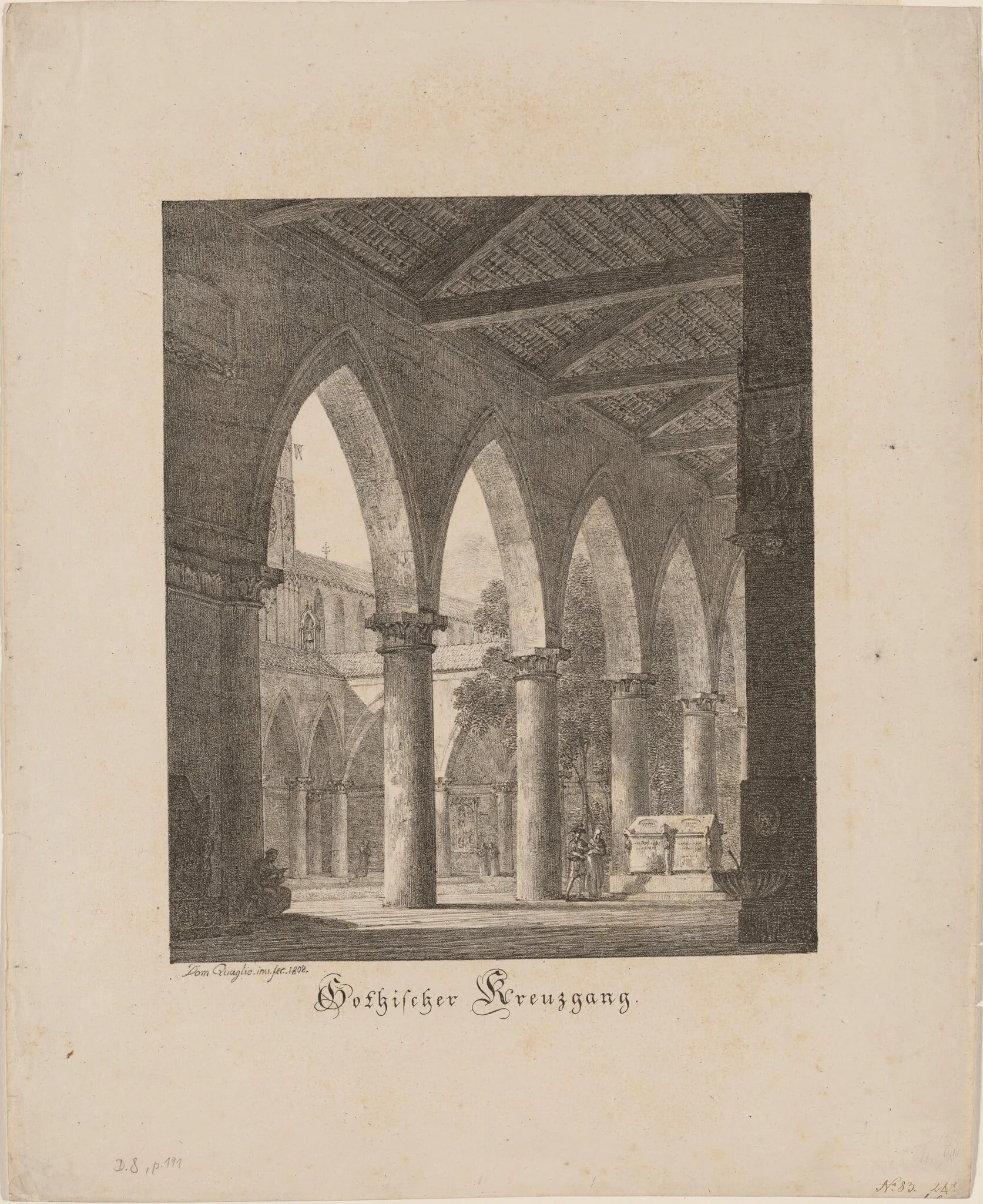 Gothischer Kreuzgang (Gothic Cloister), detail