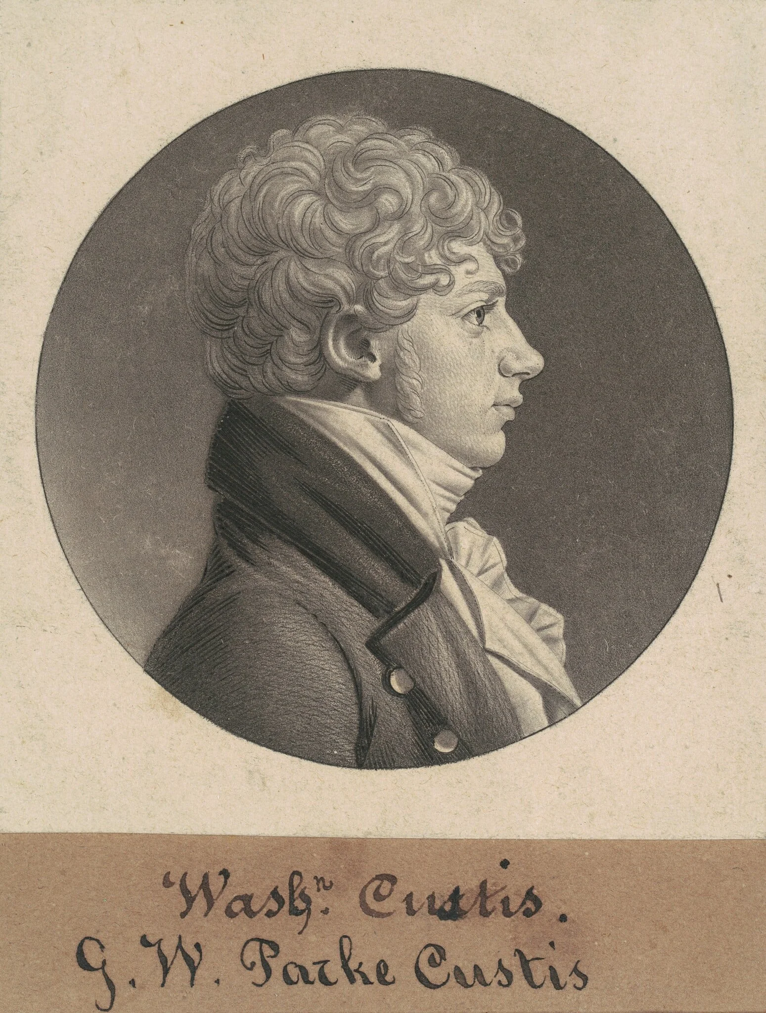 George Washington Parke Custis, detail