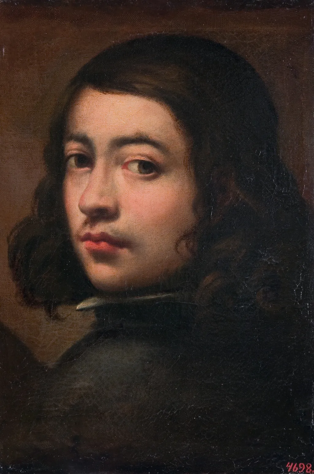 Portrait of a Man, by Pedro de Moya, oil, 1657