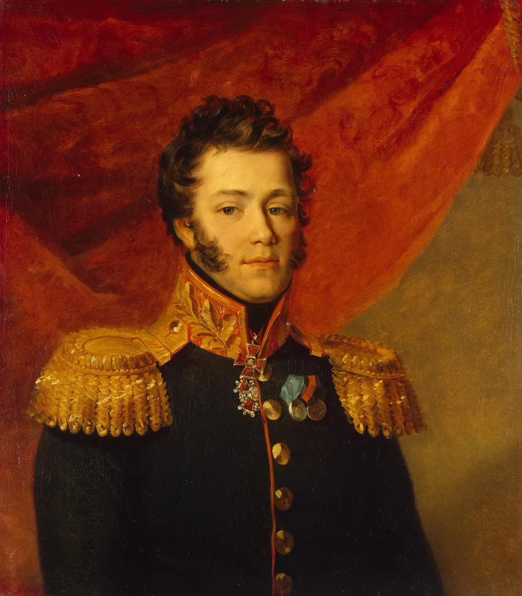 Portrait of Modest M. Okulov (1768-1812), by George Dawe, oil, 1823