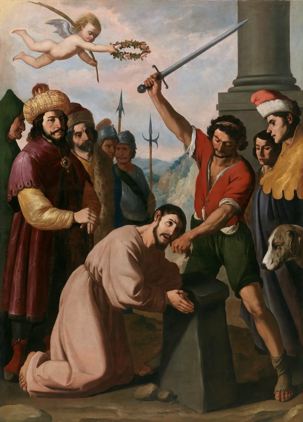 The Martyrdom of Saint James, by Francisco de Zurbarán, oil, 1640