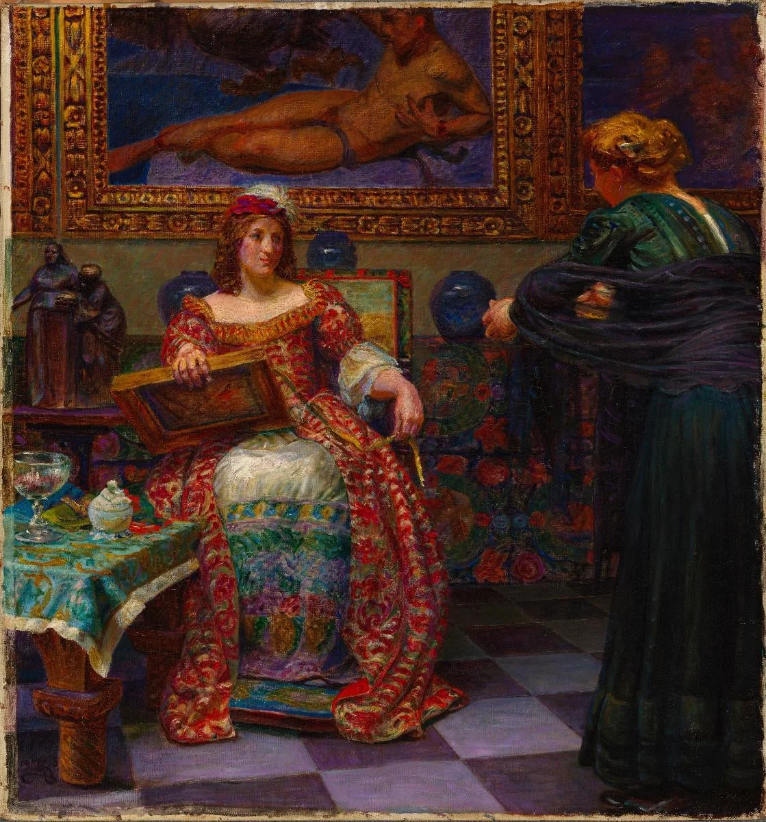 Leonora Kristina ja Dina Vijnhofvers, detail
