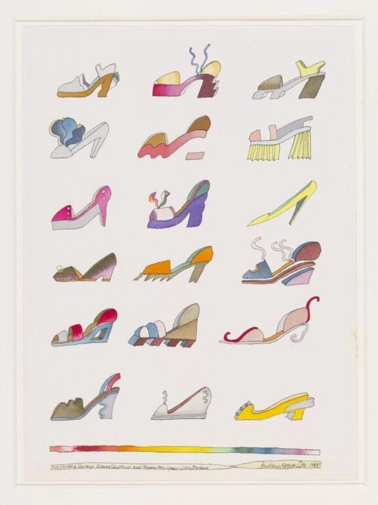 Eighteen Shoes, detail