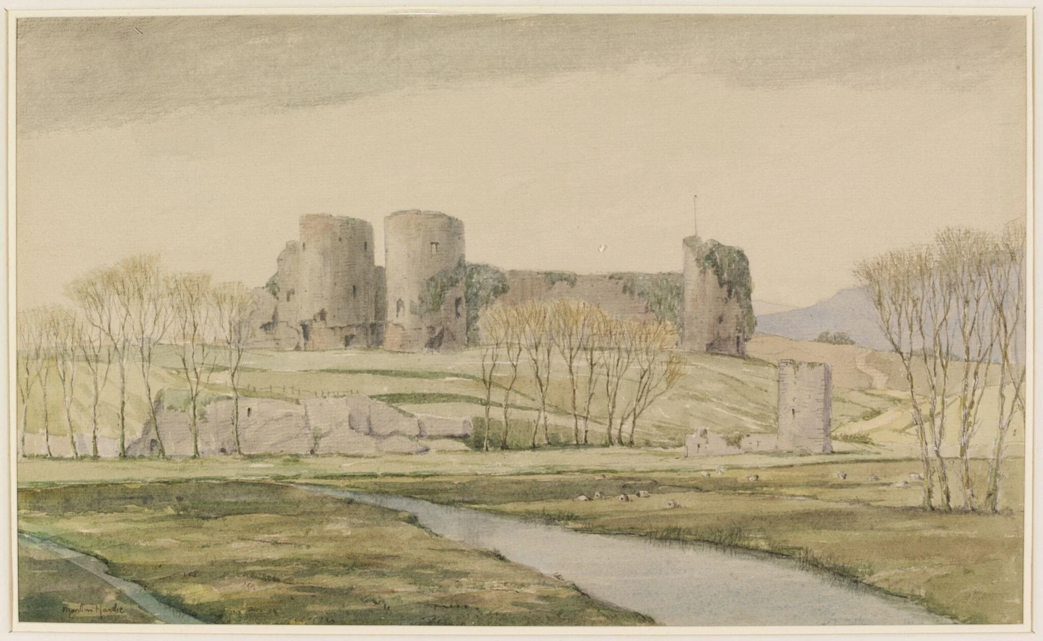 Rhuddlan Castle, Flintshire, detail