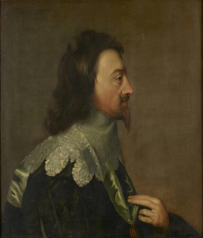 Charles I, detail