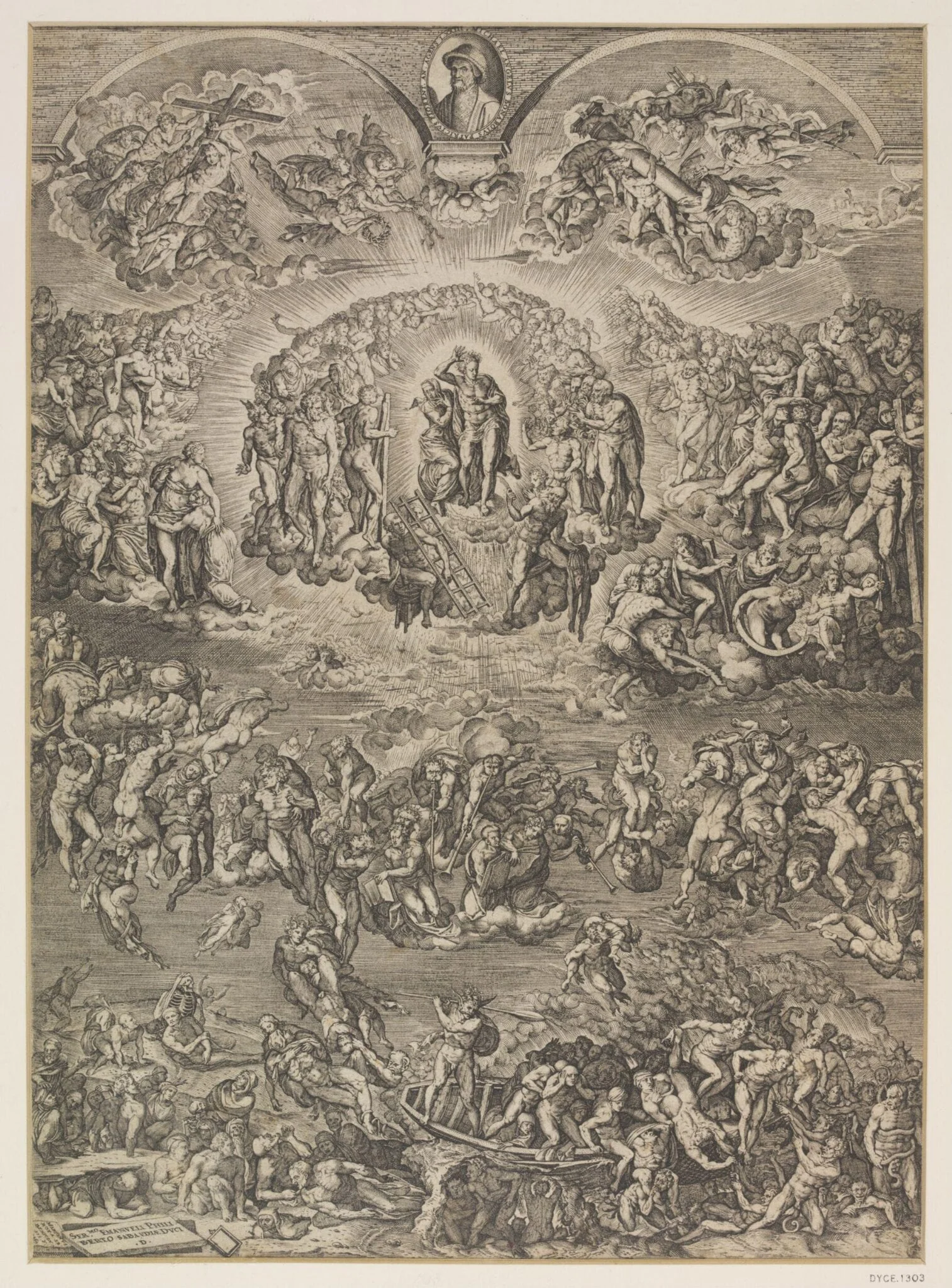 Last Judgment, detail