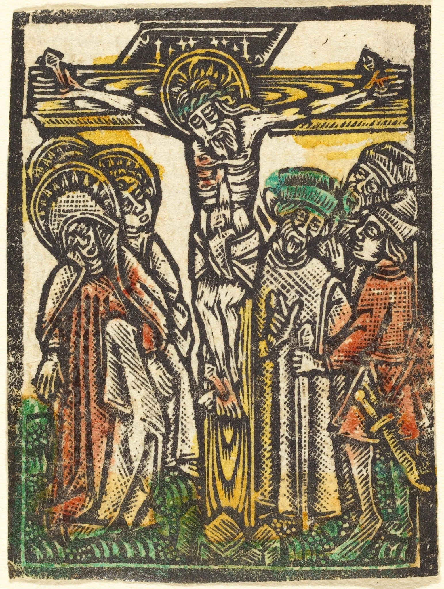 The Crucifixion, detail